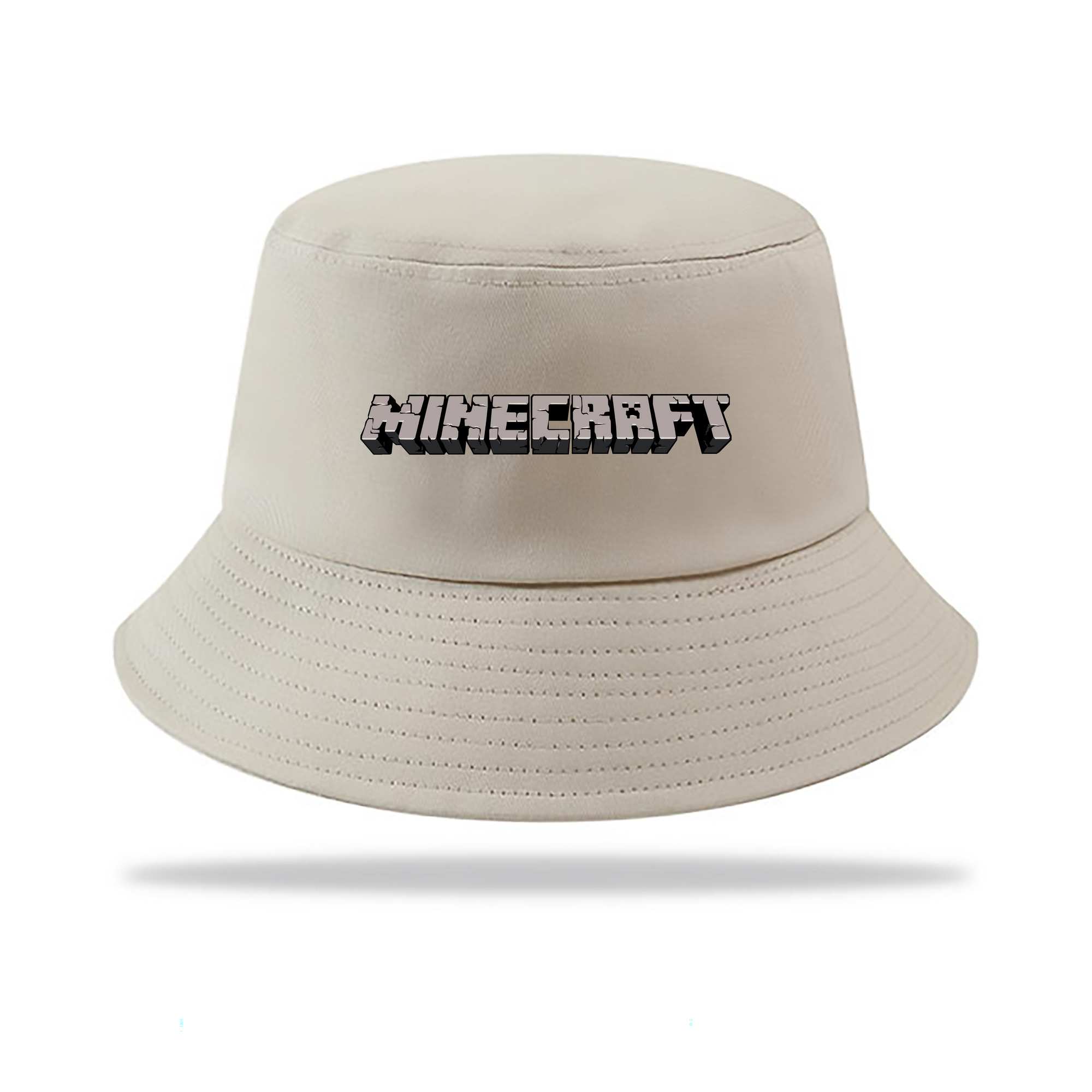 （画像用） マインクラフト ブロックの世界 Minecraft MC Block world アウトドア日除けバケットハット